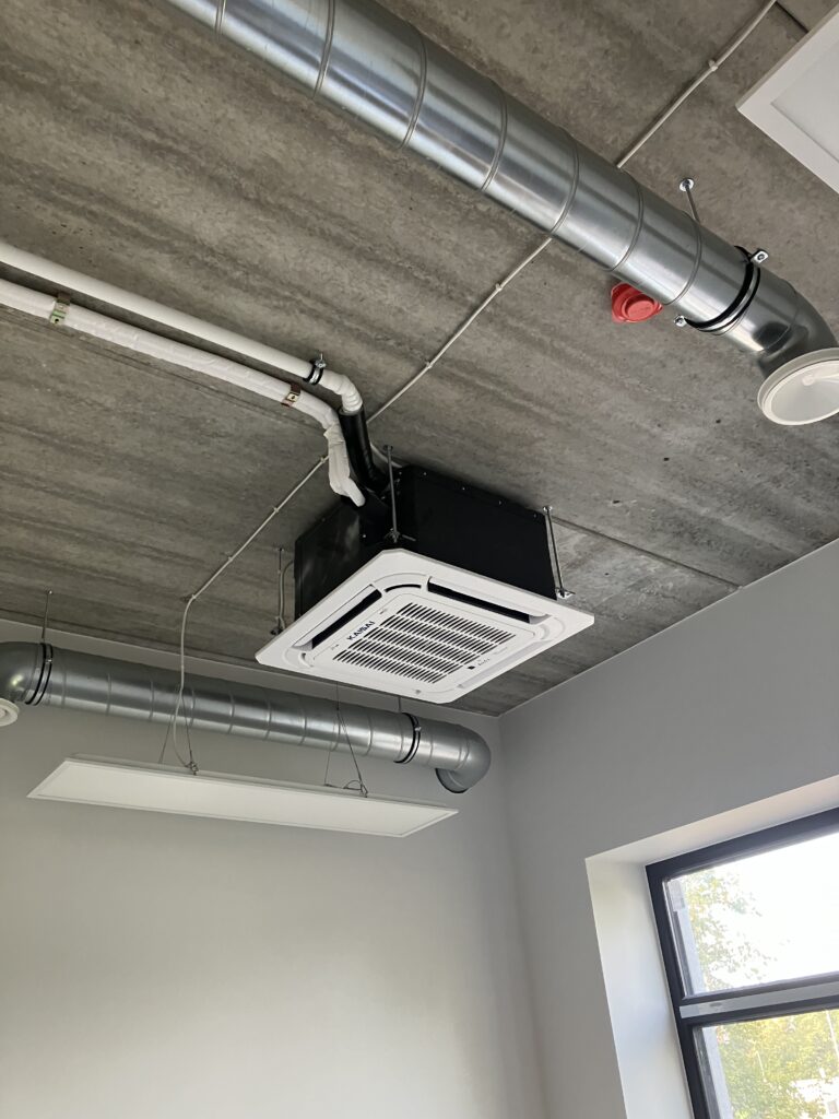 kontori jahutus ja ventilatsioon